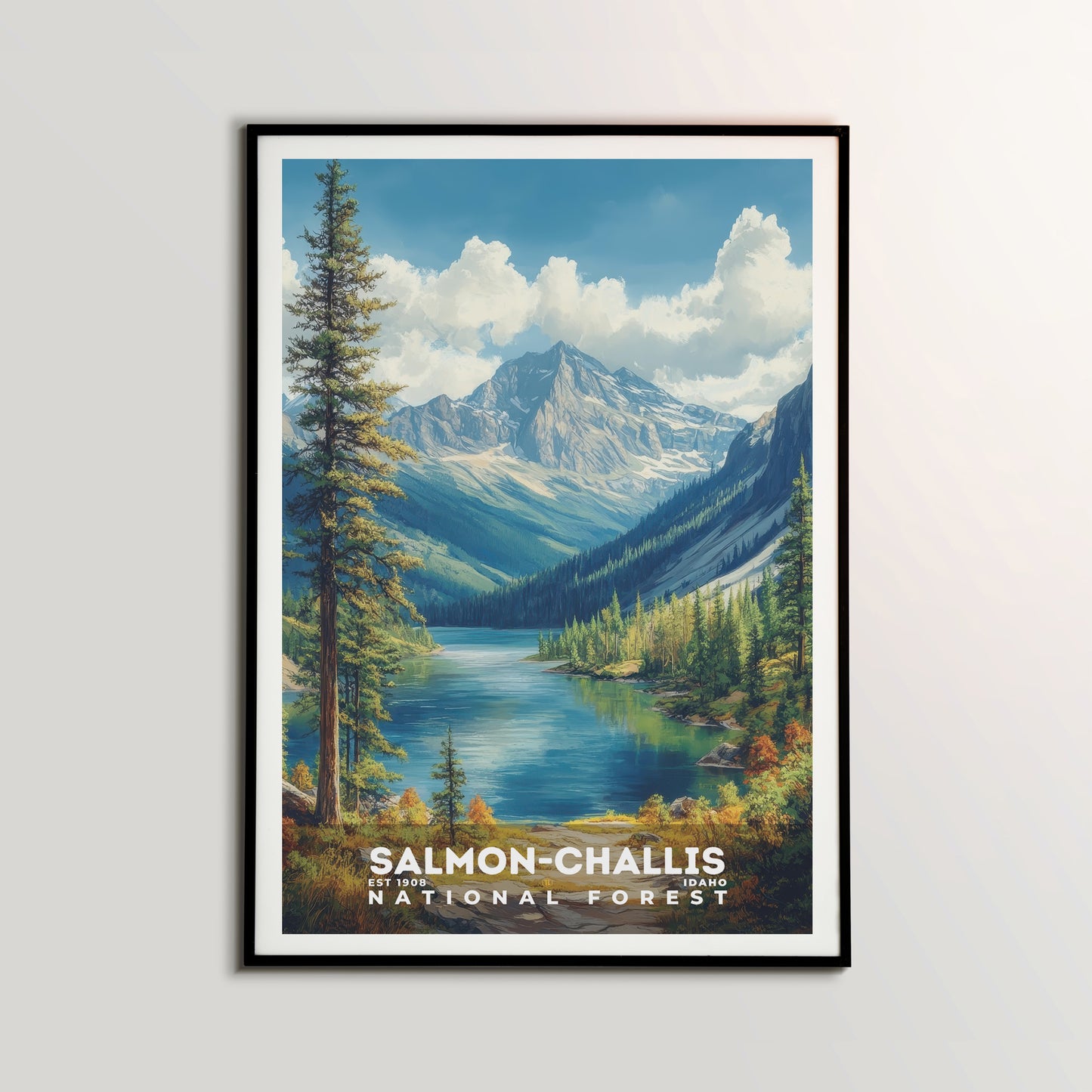 Salmon-Challis National Forest Poster | S02