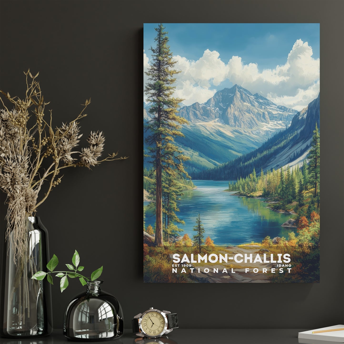 Salmon-Challis National Forest Poster | S02