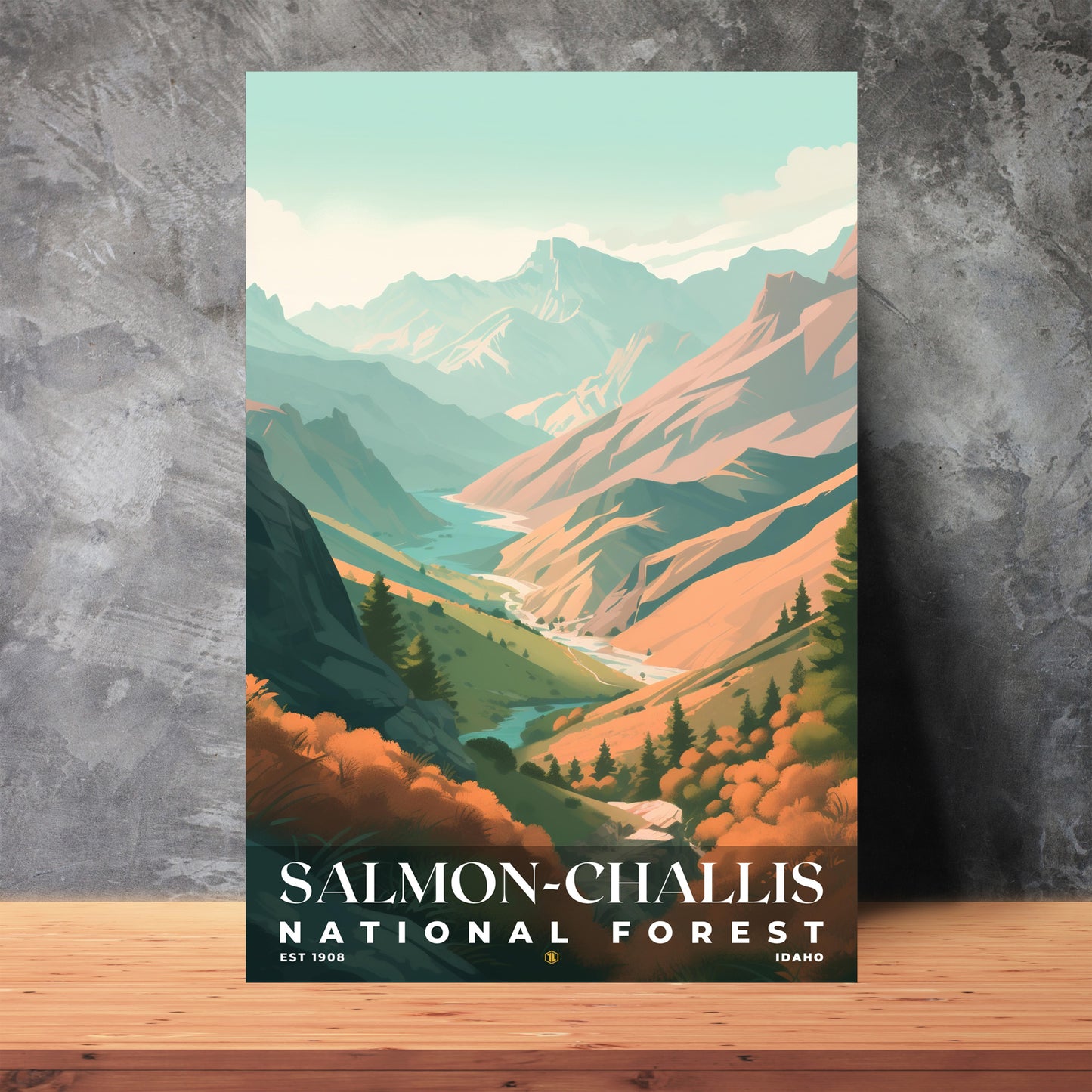 Salmon-Challis National Forest Poster | S01