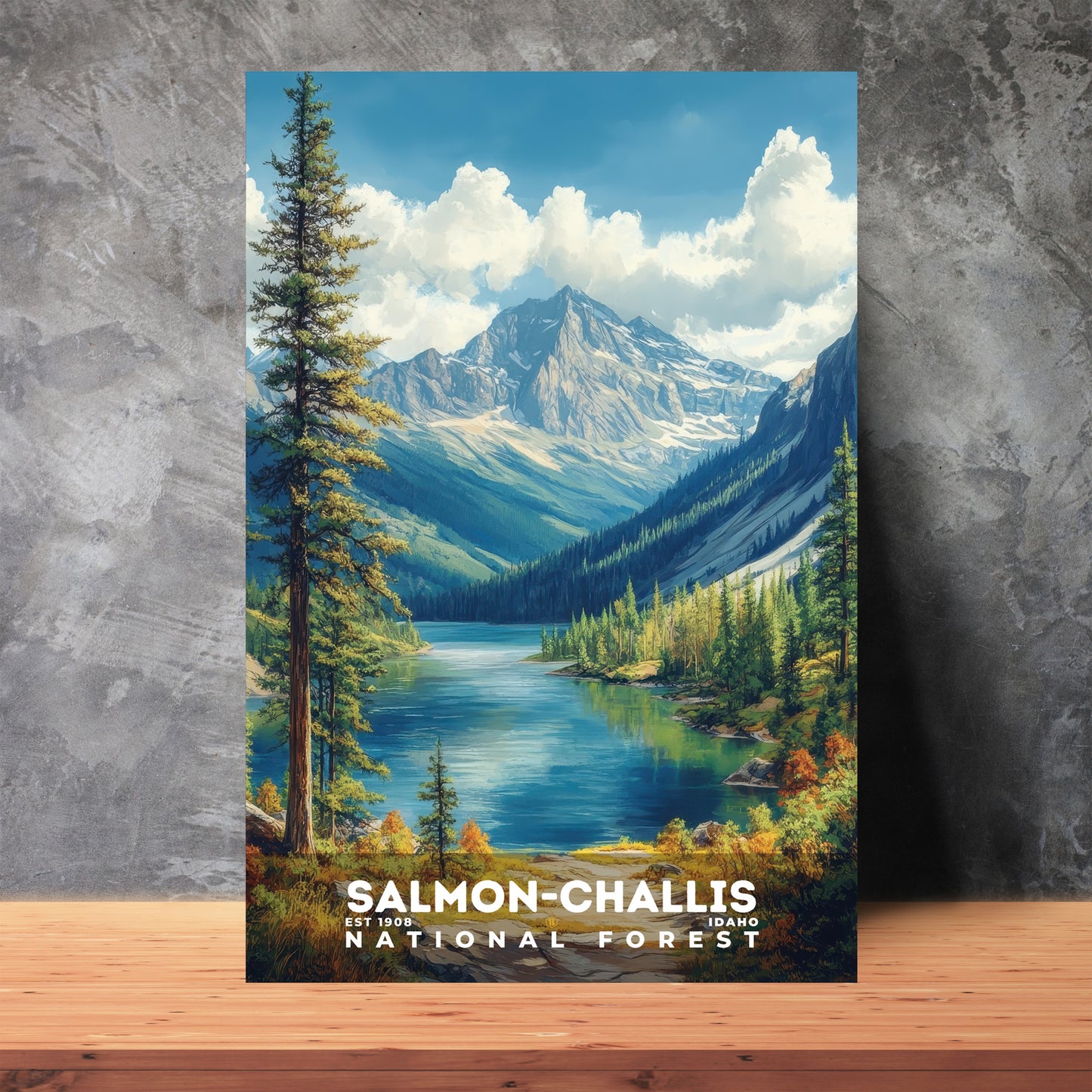 Salmon-Challis National Forest Poster | S02