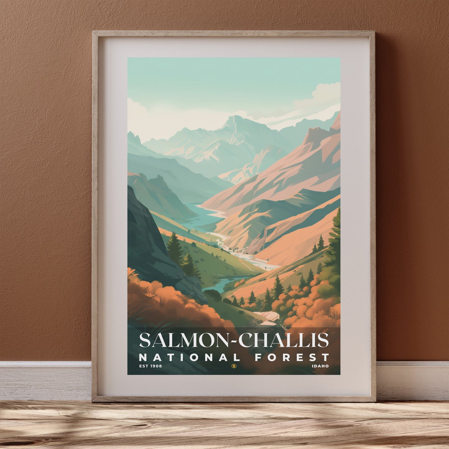 Salmon-Challis National Forest Poster | S01