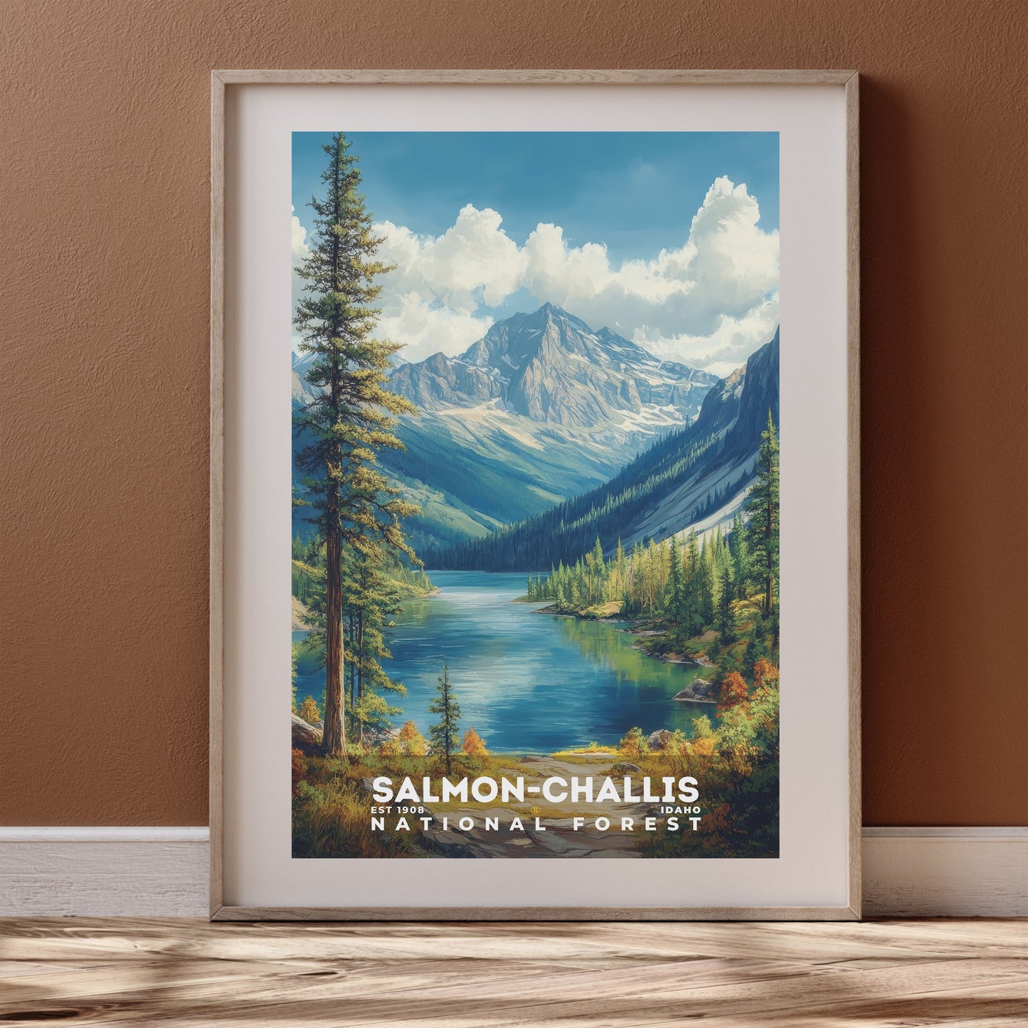 Salmon-Challis National Forest Poster | S02