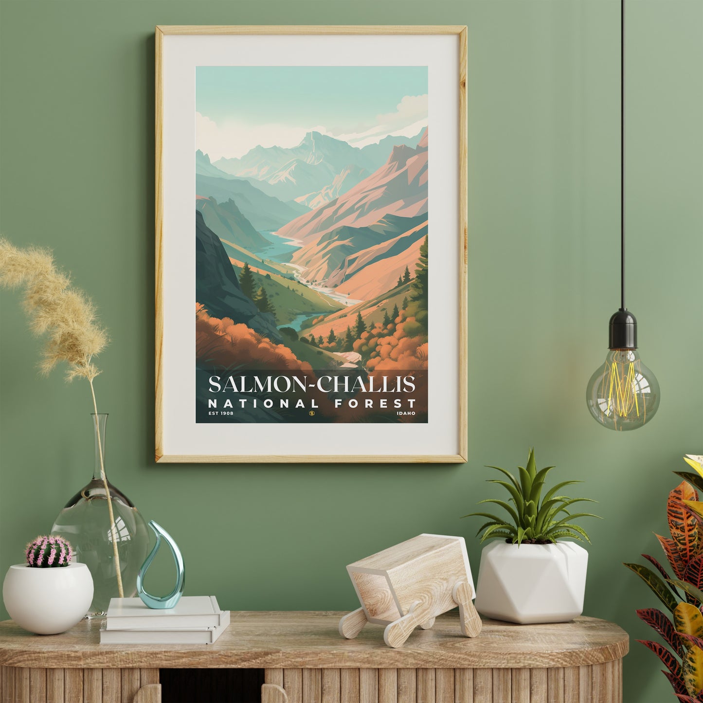 Salmon-Challis National Forest Poster | S01