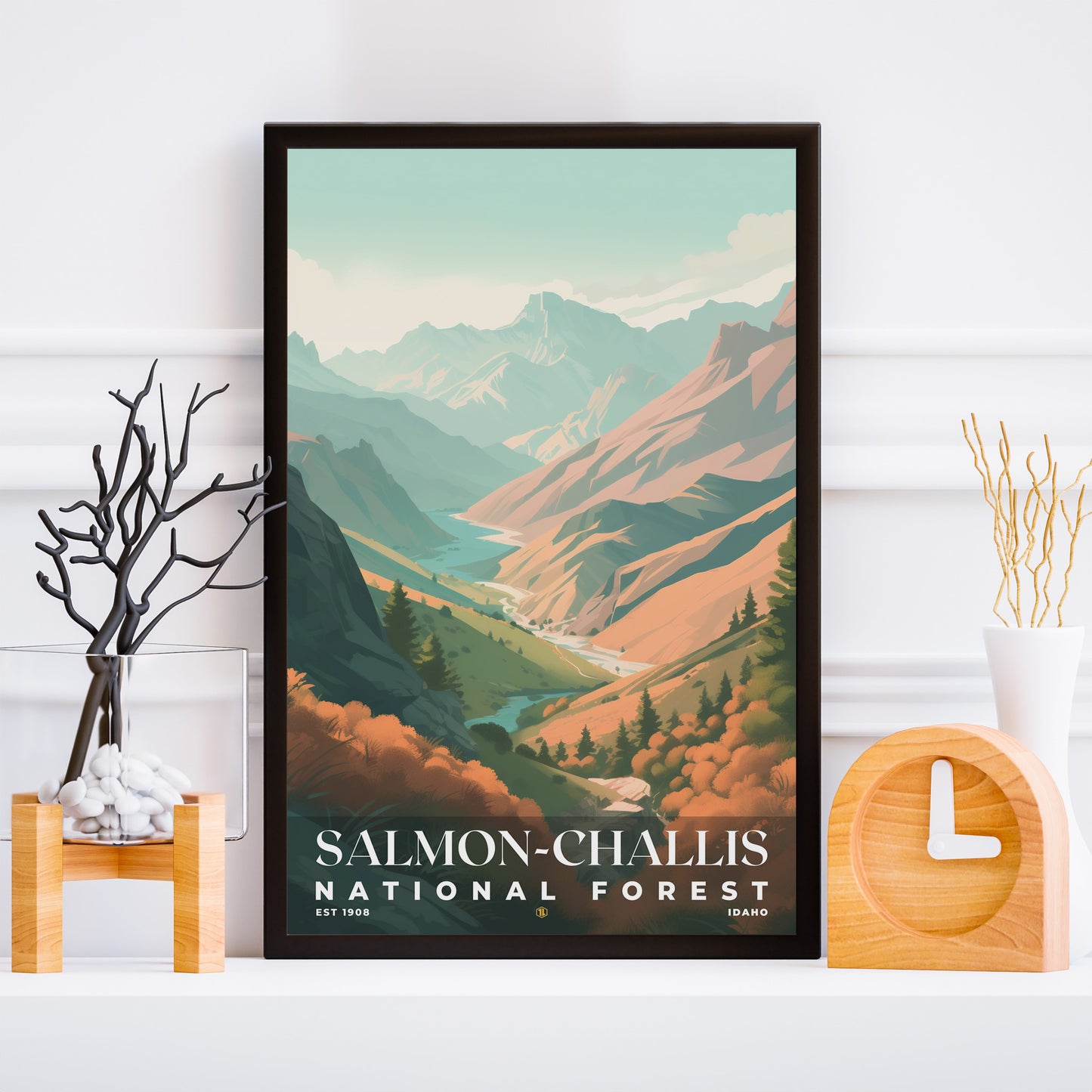 Salmon-Challis National Forest Poster | S01