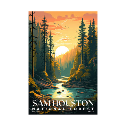 Sam Houston National Forest Poster | S01