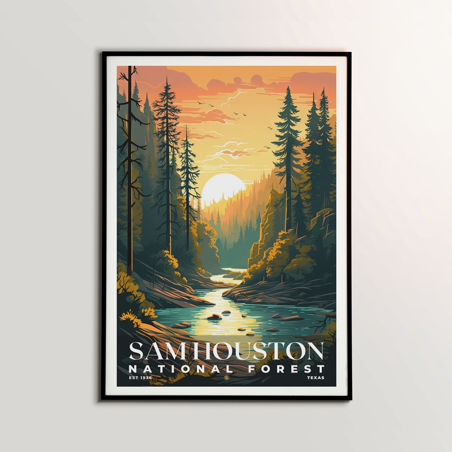 Sam Houston National Forest Poster | S01