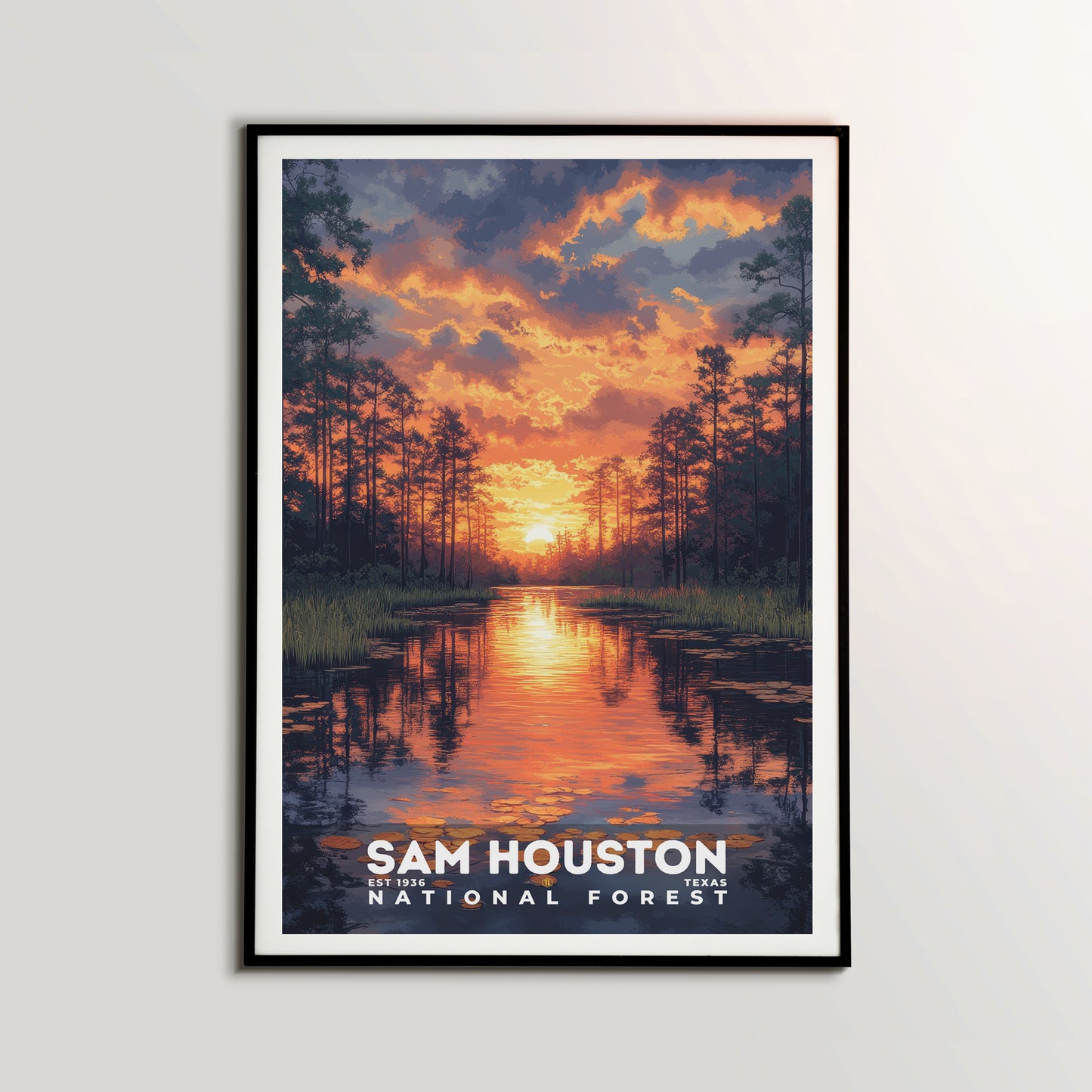 Sam Houston National Forest Poster | S02