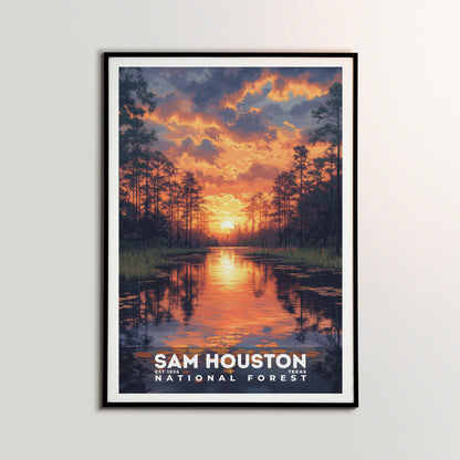 Sam Houston National Forest Poster | S02