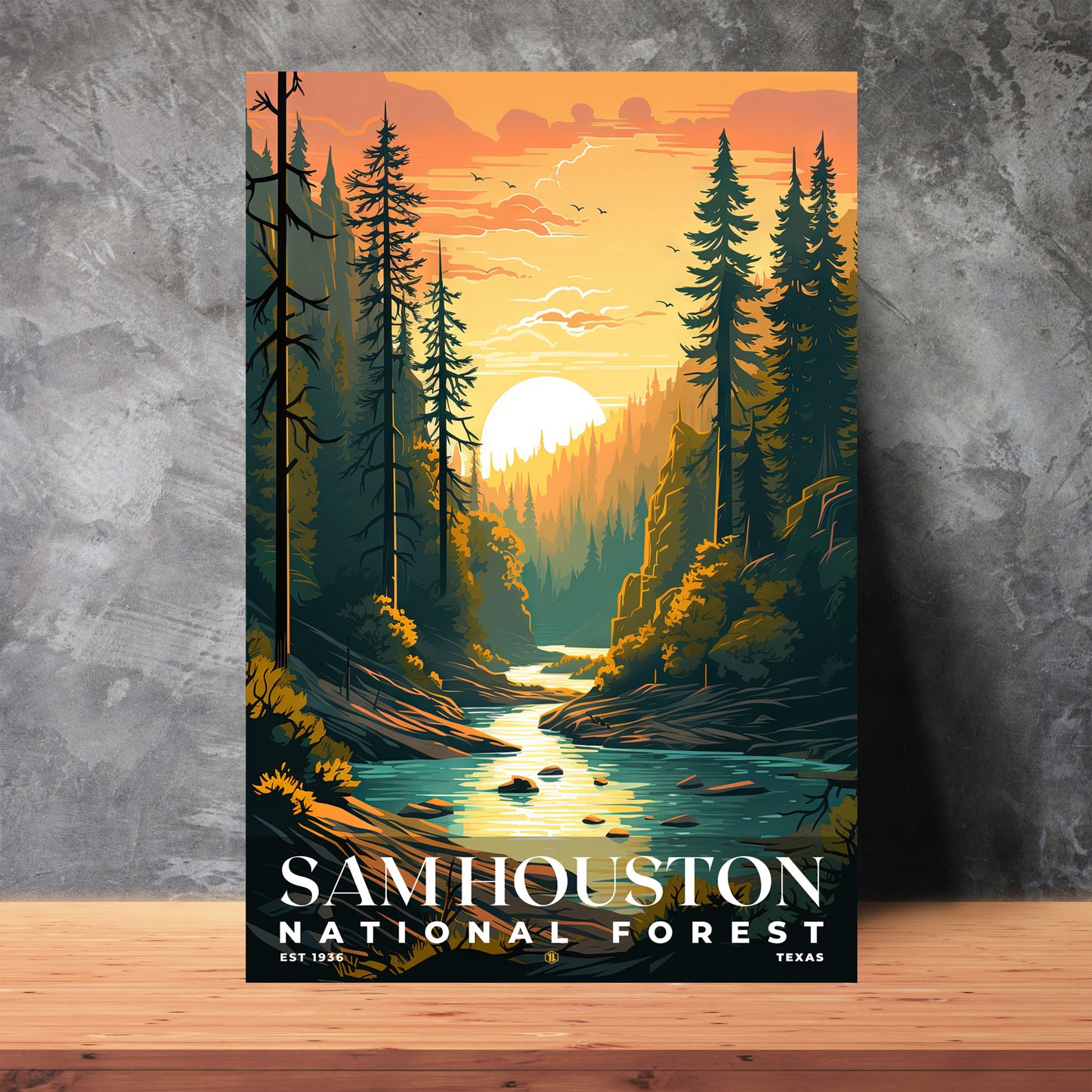 Sam Houston National Forest Poster | S01