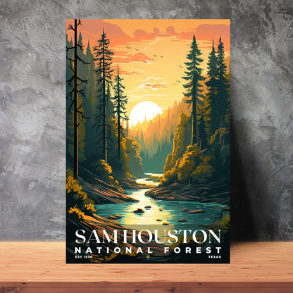 Sam Houston National Forest Poster | S01