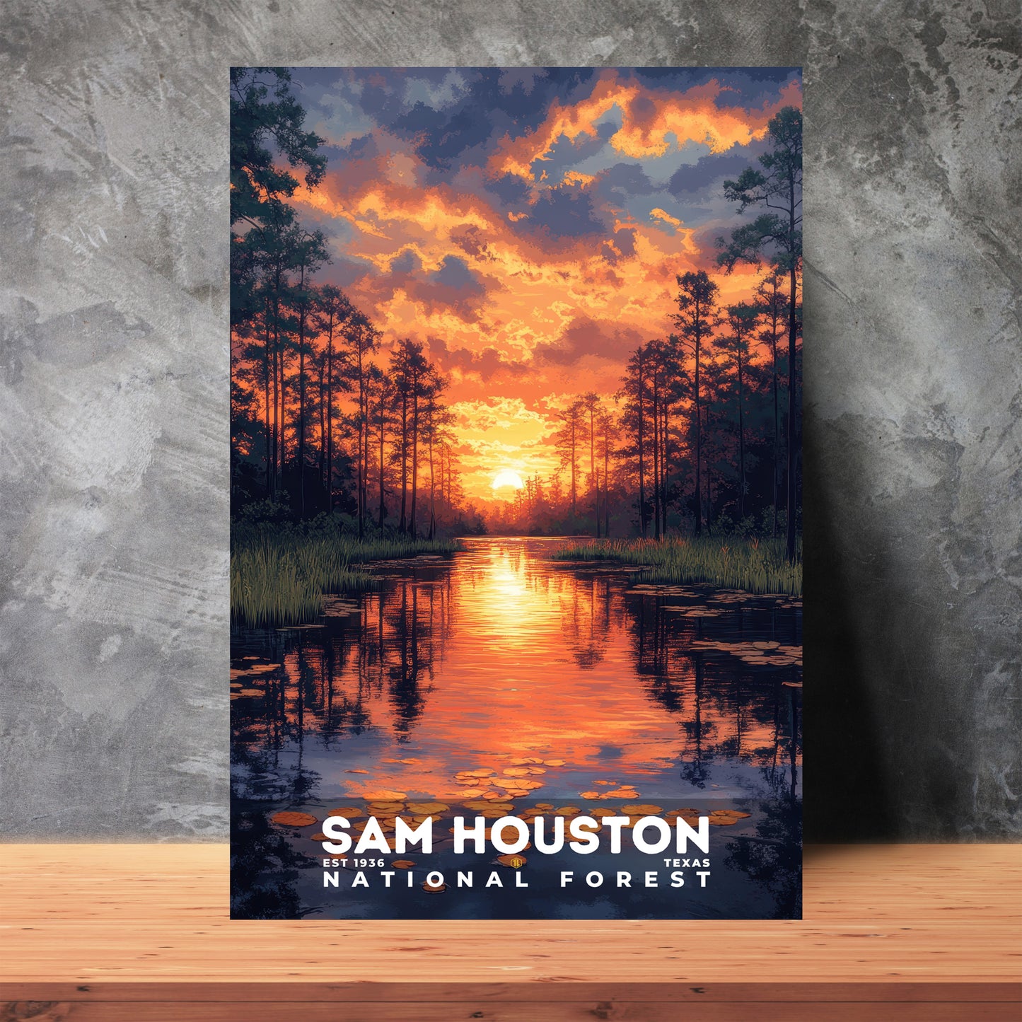 Sam Houston National Forest Poster | S02