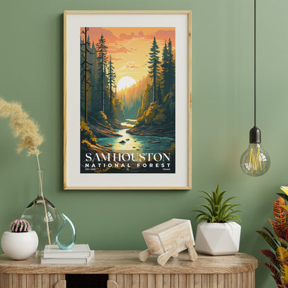 Sam Houston National Forest Poster | S01