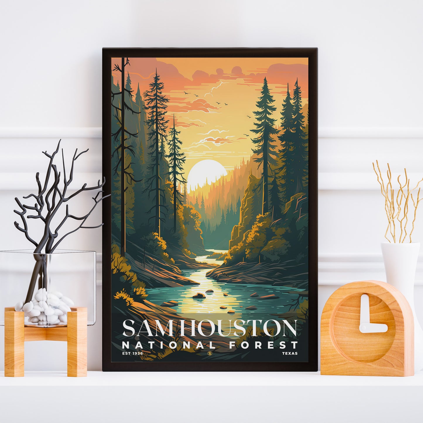 Sam Houston National Forest Poster | S01
