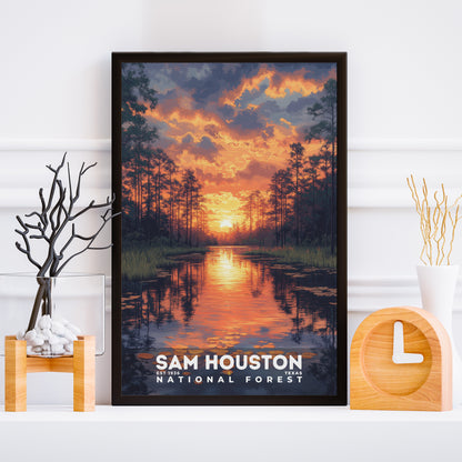 Sam Houston National Forest Poster | S02