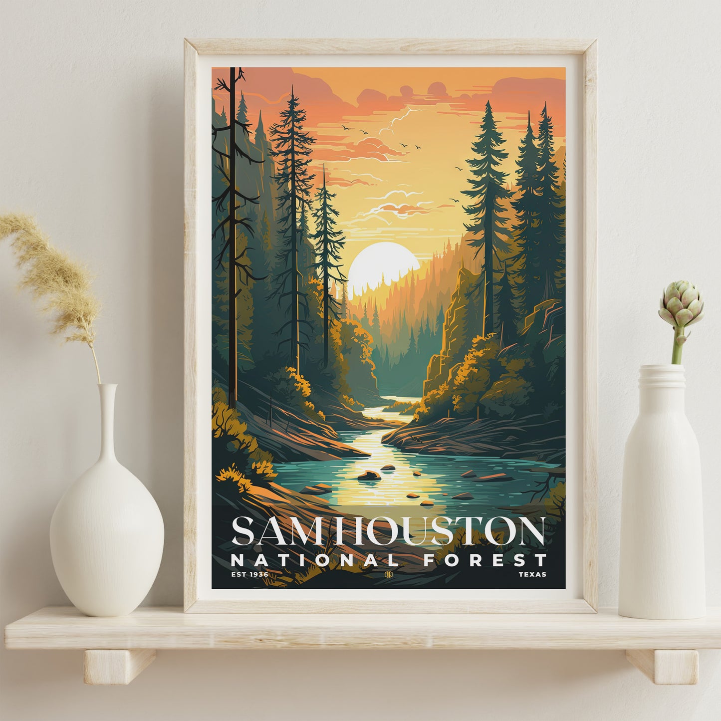 Sam Houston National Forest Poster | S01