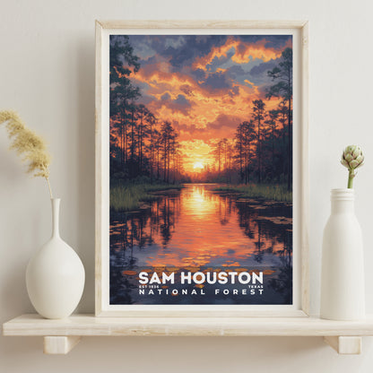 Sam Houston National Forest Poster | S02