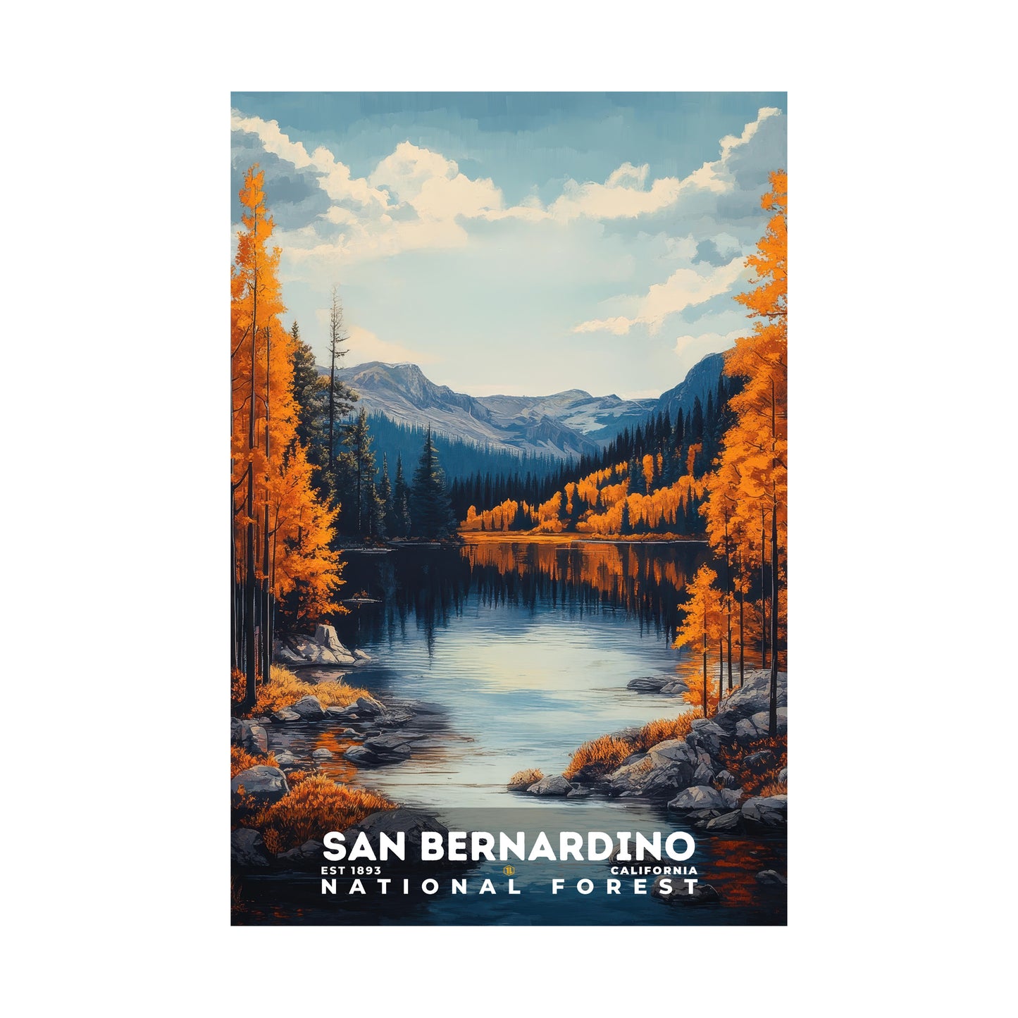 San Bernardino National Forest Poster | S02