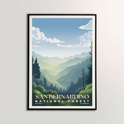 San Bernardino National Forest Poster | S01