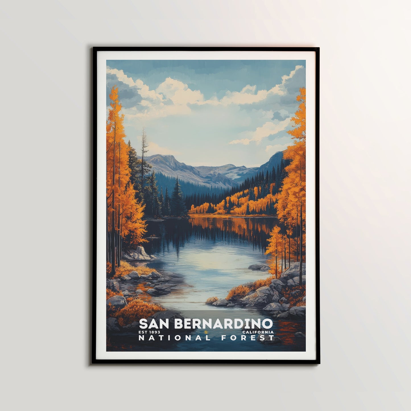 San Bernardino National Forest Poster | S02