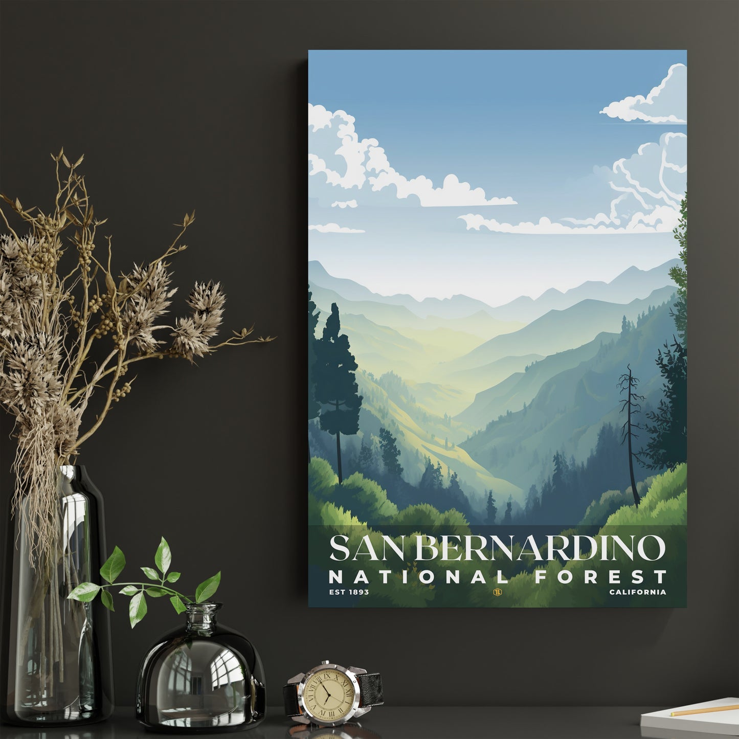 San Bernardino National Forest Poster | S01