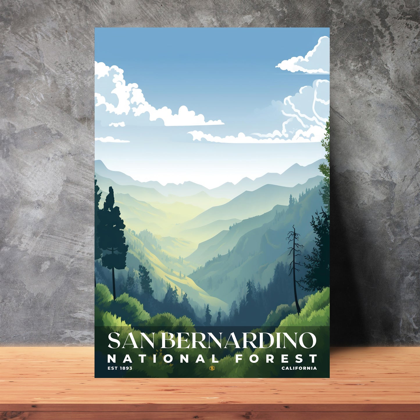 San Bernardino National Forest Poster | S01