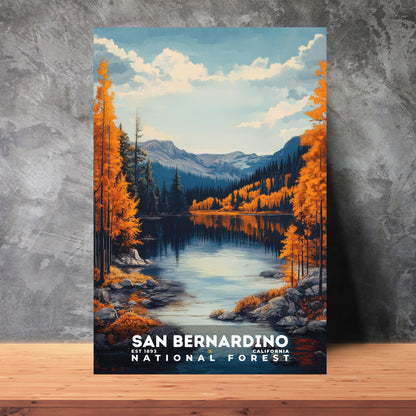 San Bernardino National Forest Poster | S02