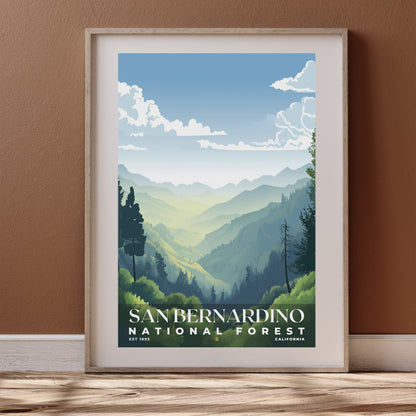 San Bernardino National Forest Poster | S01