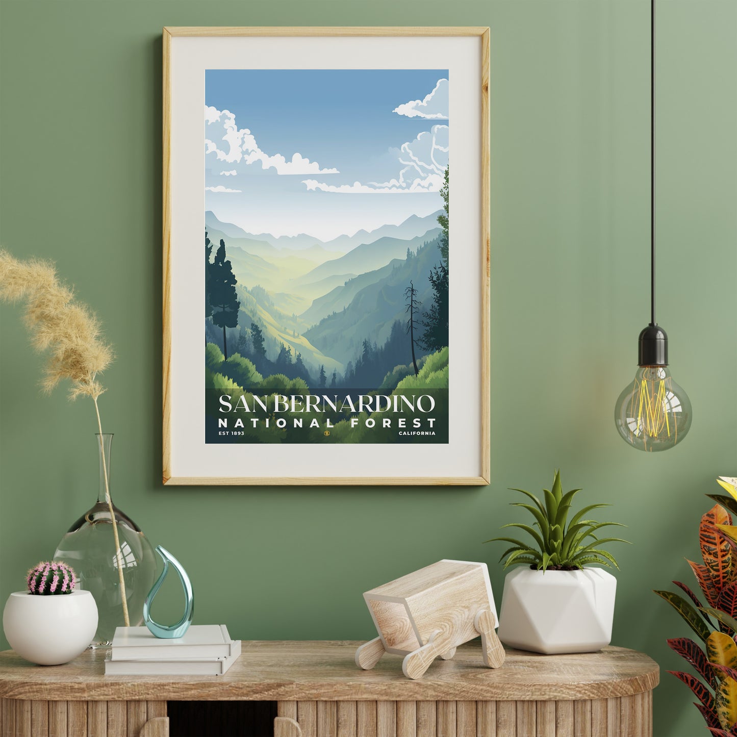 San Bernardino National Forest Poster | S01