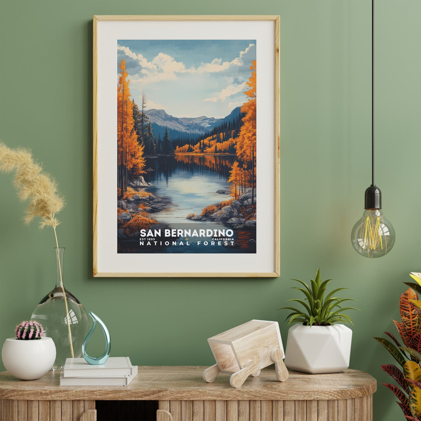 San Bernardino National Forest Poster | S02