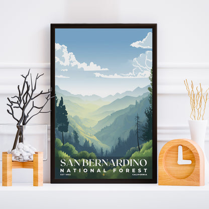 San Bernardino National Forest Poster | S01