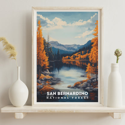 San Bernardino National Forest Poster | S02