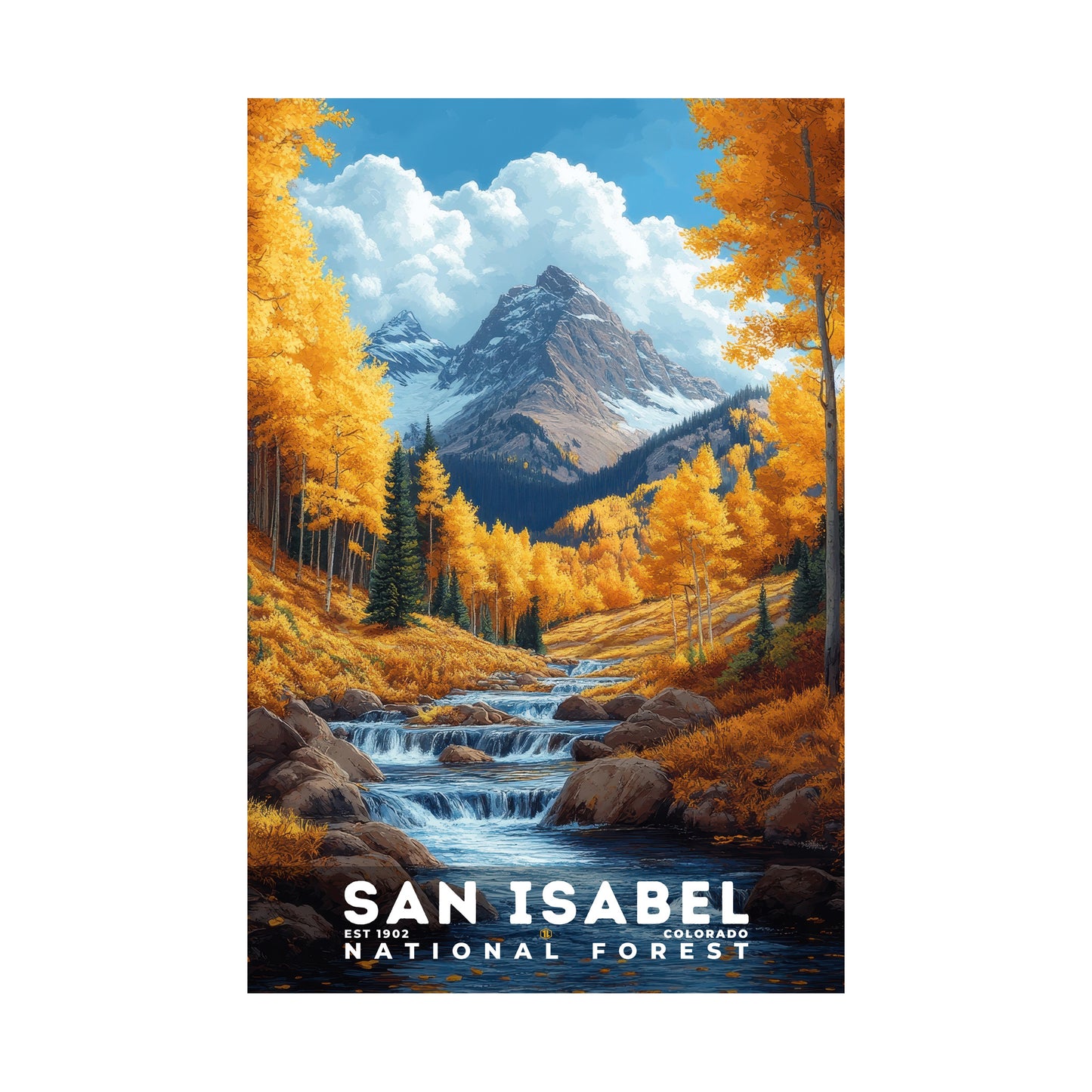 San Isabel National Forest Poster | S02