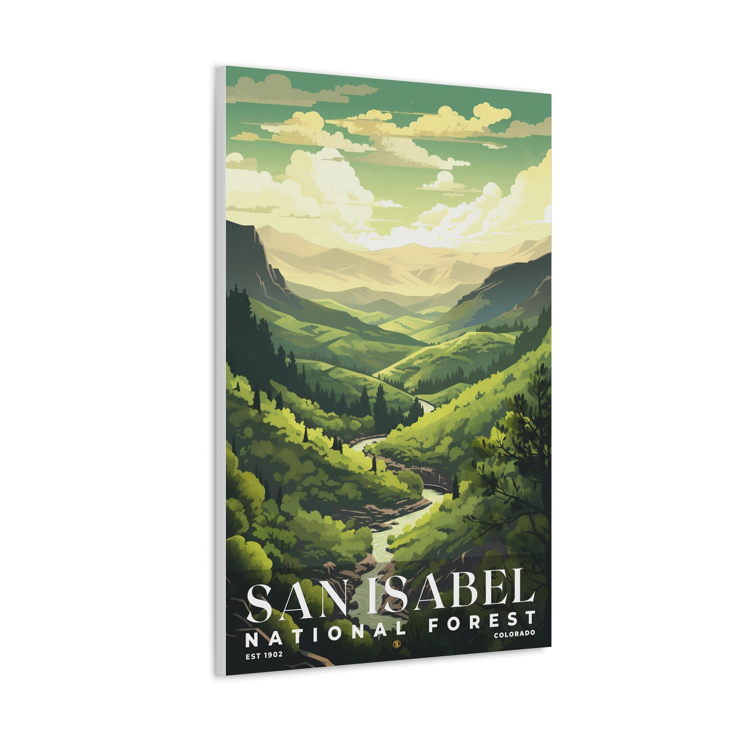 San Isabel National Forest Poster | S01