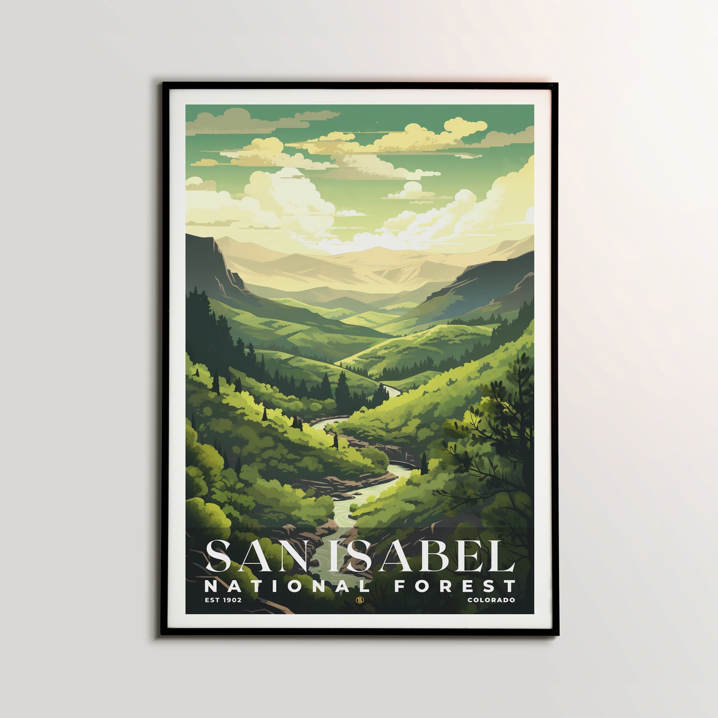 San Isabel National Forest Poster | S01