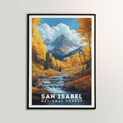 San Isabel National Forest Poster | S02