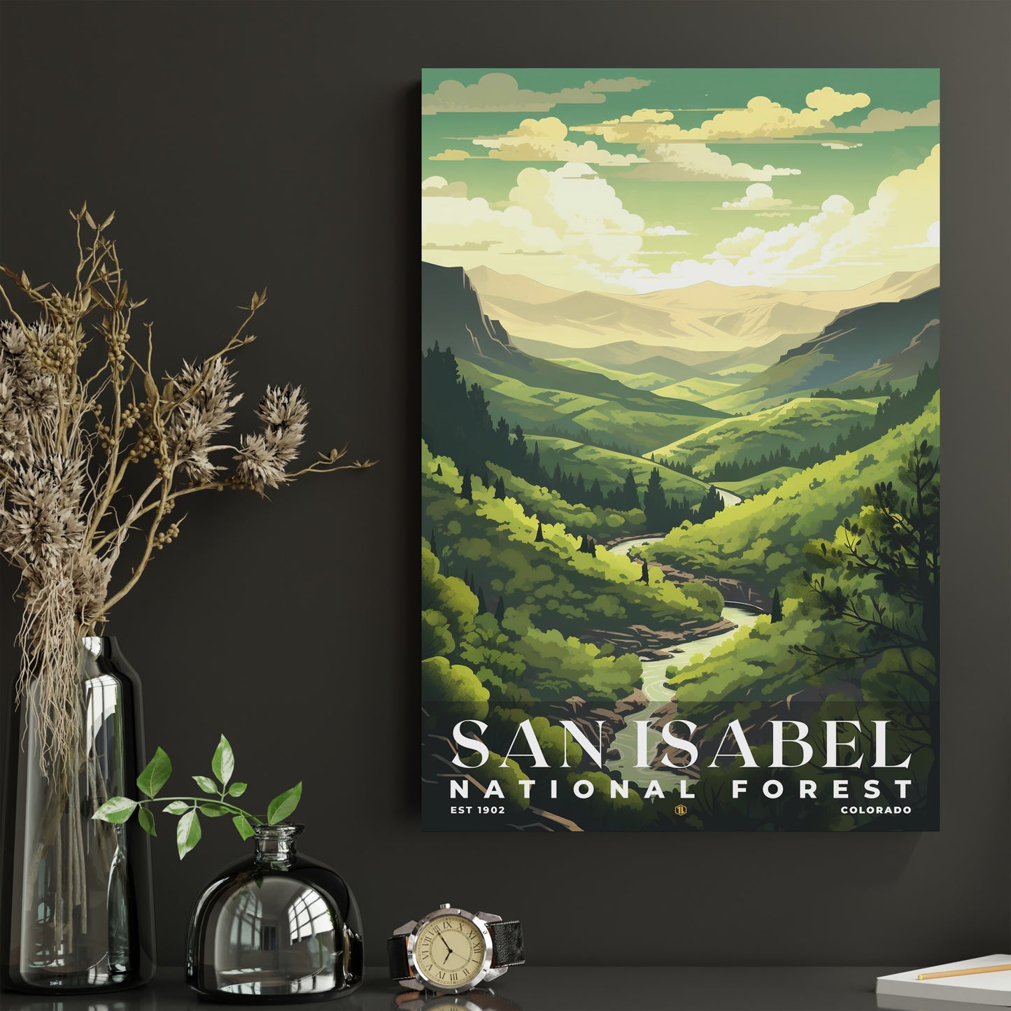 San Isabel National Forest Poster | S01