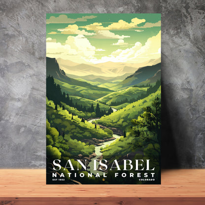 San Isabel National Forest Poster | S01