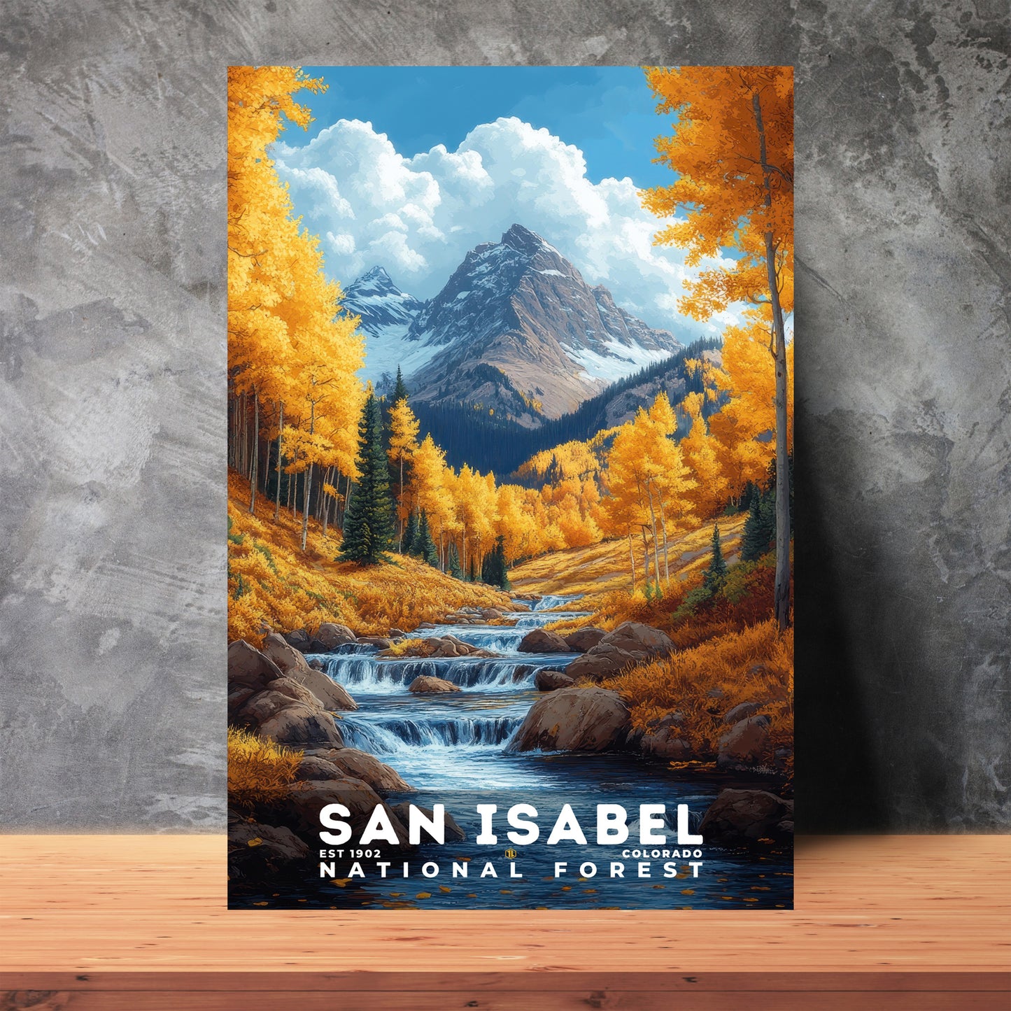 San Isabel National Forest Poster | S02