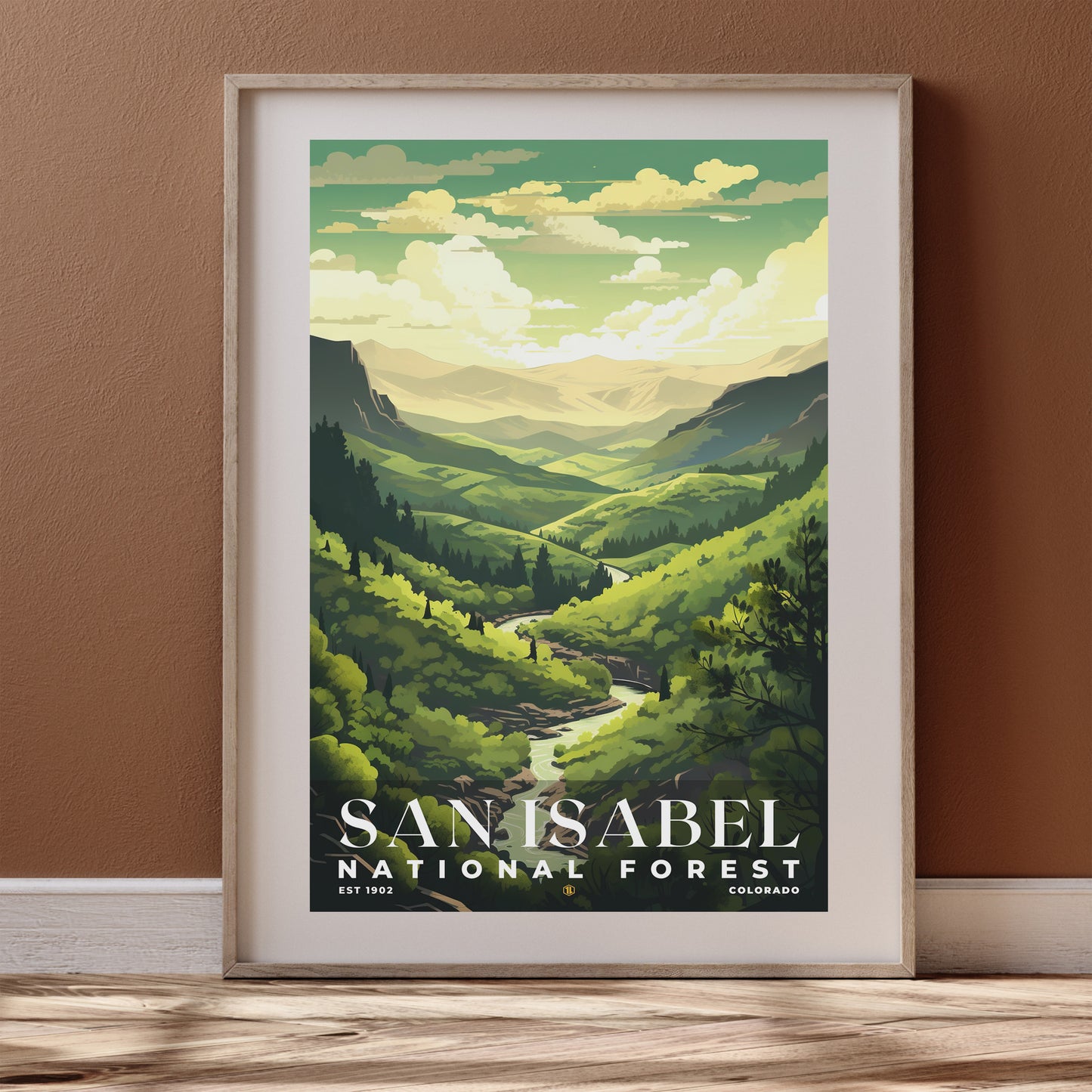 San Isabel National Forest Poster | S01