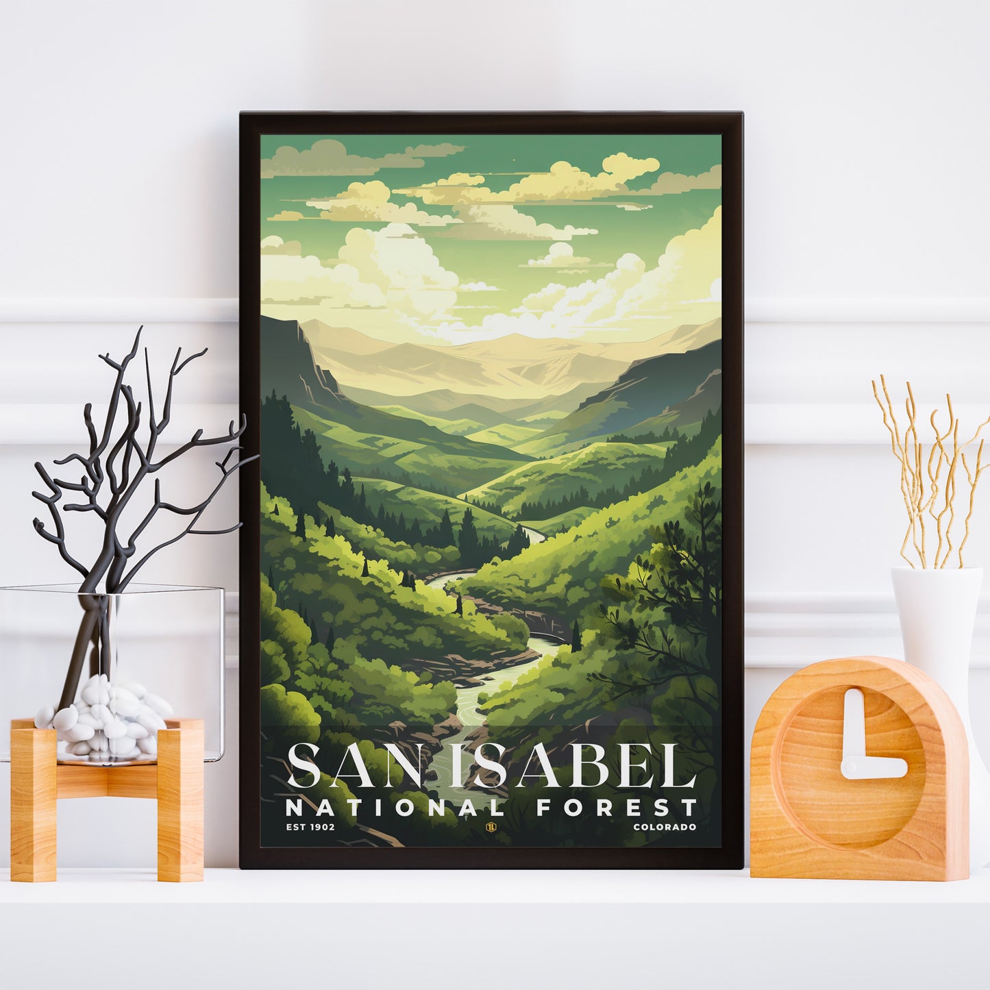 San Isabel National Forest Poster | S01