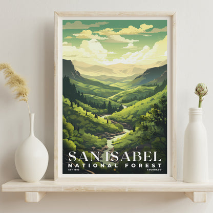 San Isabel National Forest Poster | S01