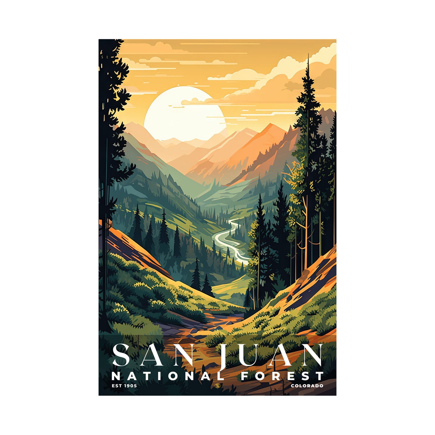 San Juan National Forest Poster | S01