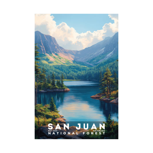 San Juan National Forest Poster | S02