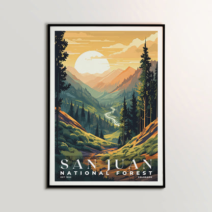 San Juan National Forest Poster | S01