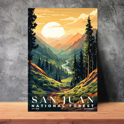 San Juan National Forest Poster | S01
