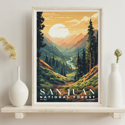 San Juan National Forest Poster | S01