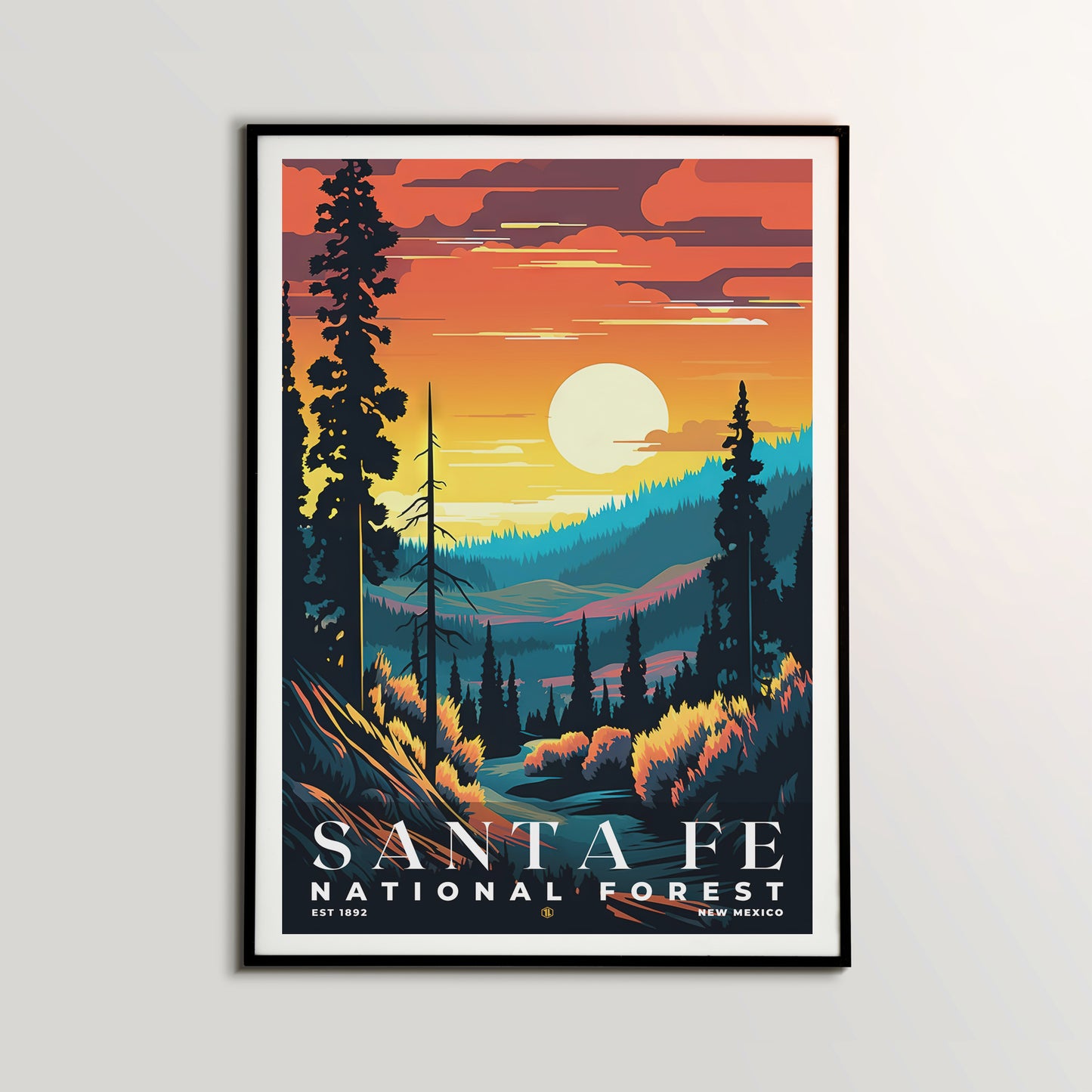 Santa Fe National Forest Poster | S01