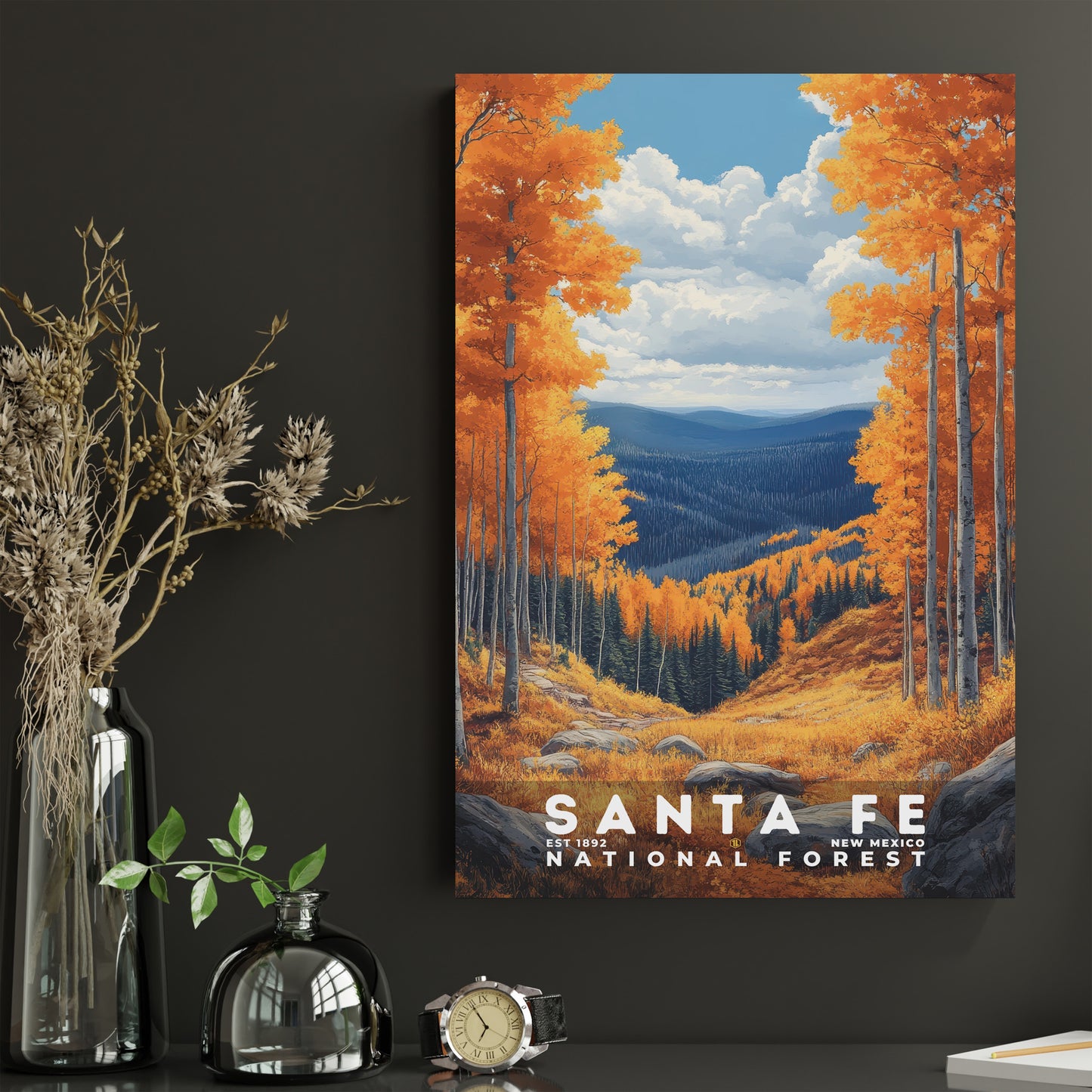 Santa Fe National Forest Poster | S02