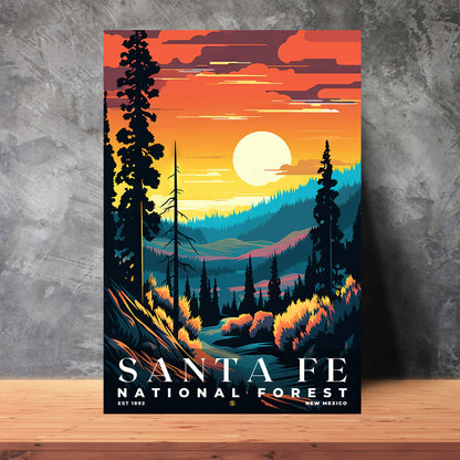 Santa Fe National Forest Poster | S01