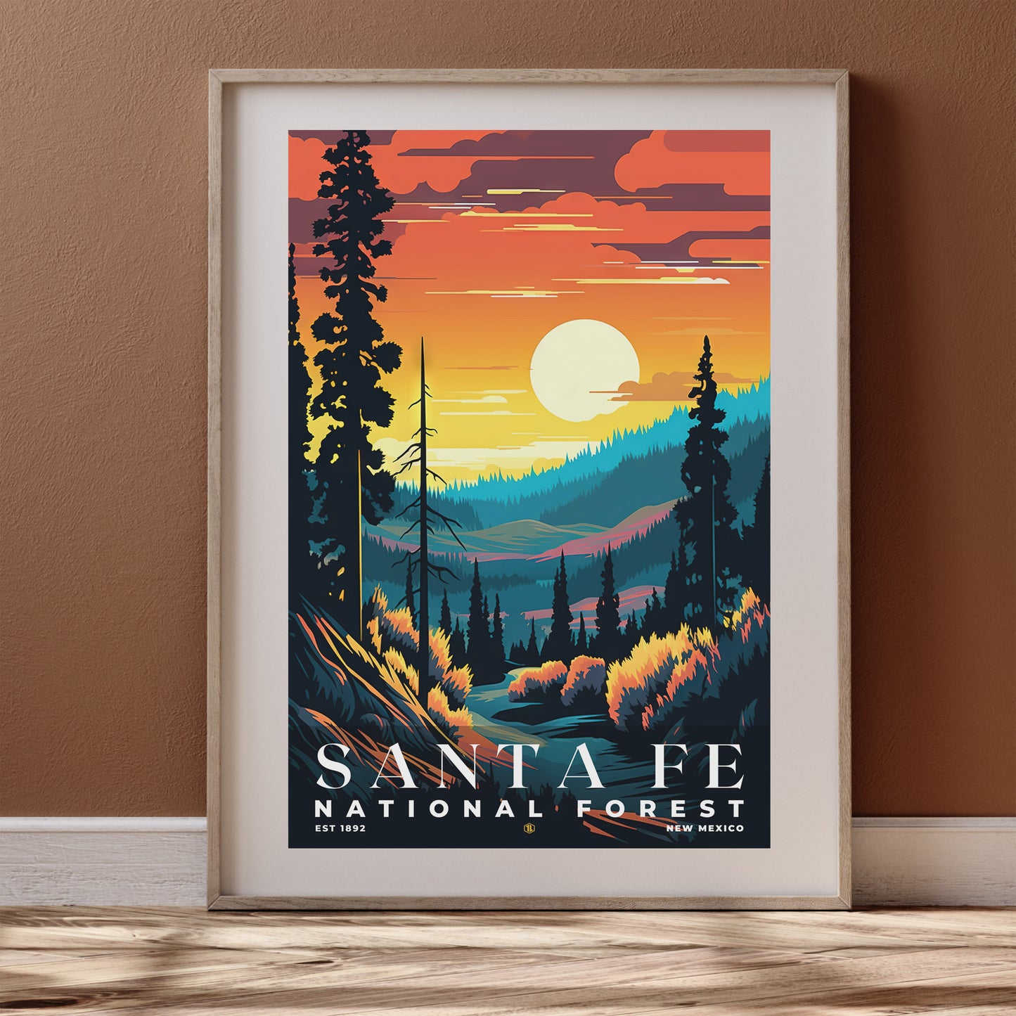 Santa Fe National Forest Poster | S01